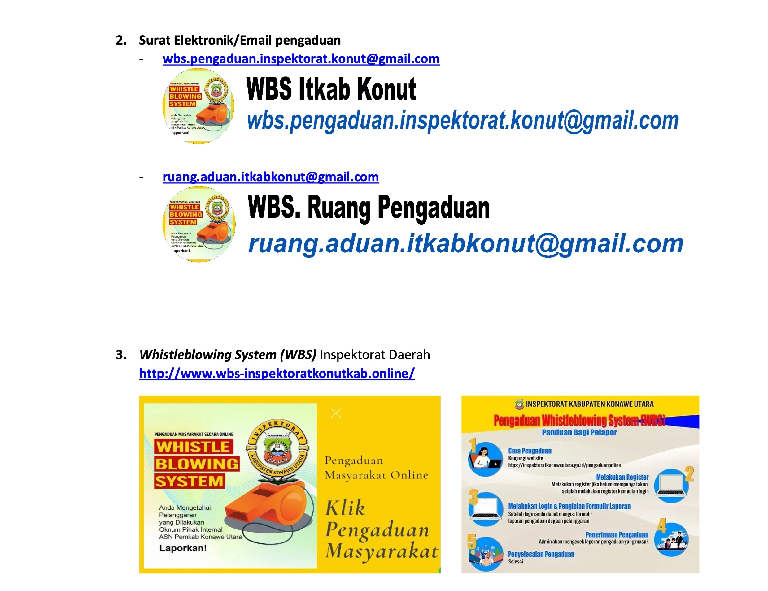 inspektorat konut - sosialisasi